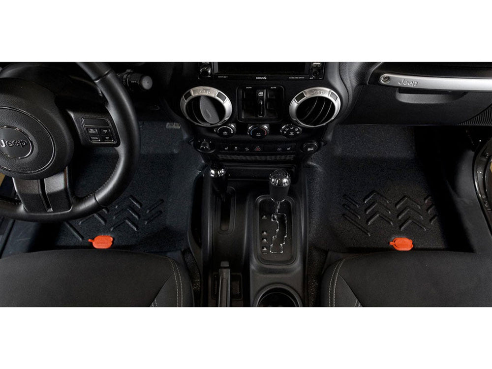 Armorlite - Armorlite 2-Piece Front Flooring - JK Wrangler