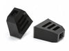Daystar Competition-Style Bump Stops - Single Stud Plate - 4-1/2" Tall (Pair)