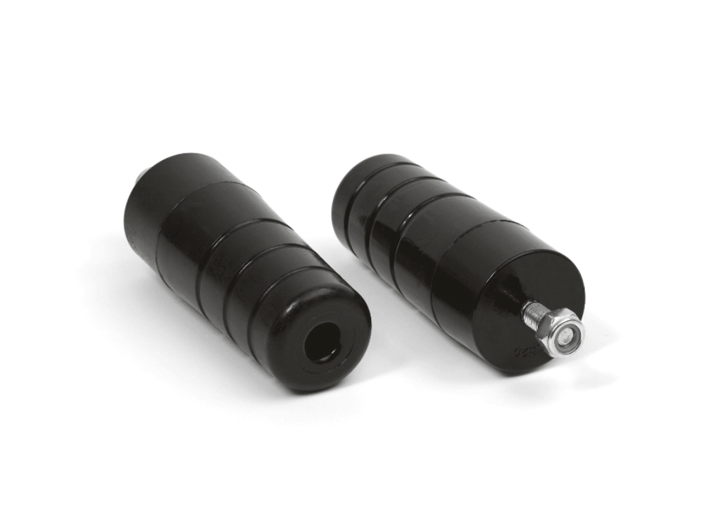 TJ Wrangler Front or Rear Extended Bump Stop - Bolt In Design (Pair)