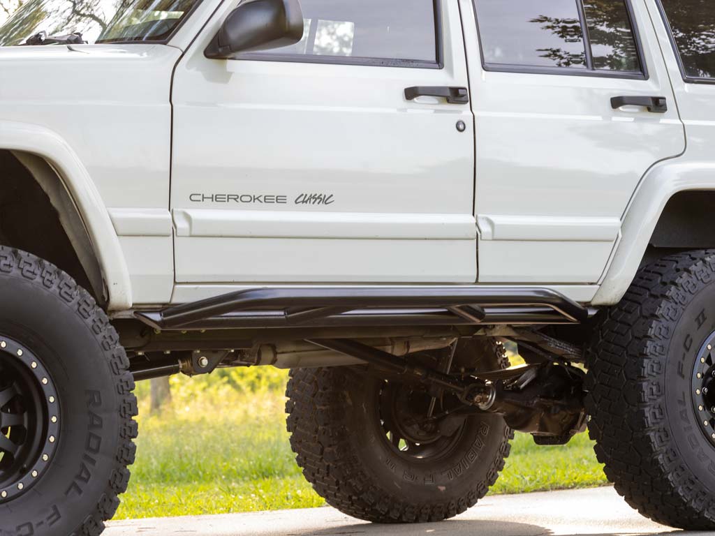 Xj Rocker Mod Rusty's Rocker Armor with Kicker Tube - 1984-2001 XJ Cherokee