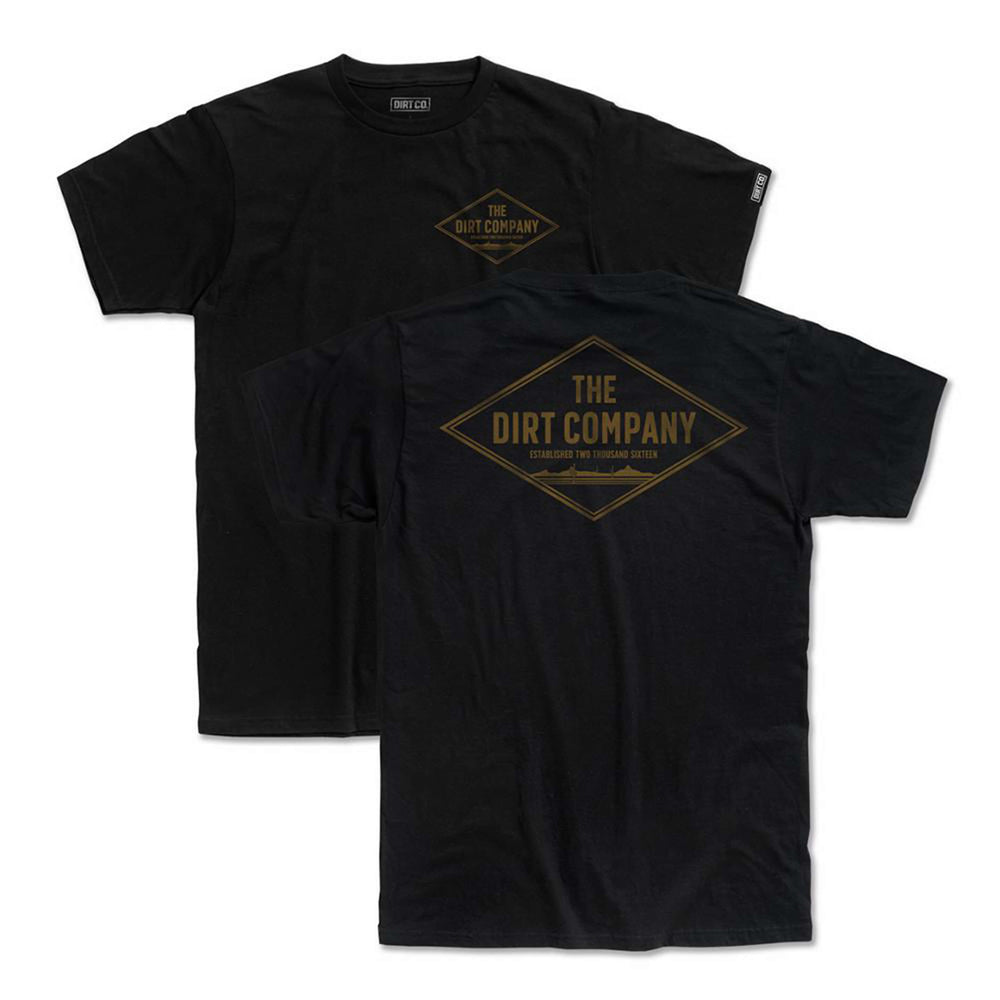 Dirt Co. - Dirt Co. Diamond Short Sleeve T-Shirt (Black)