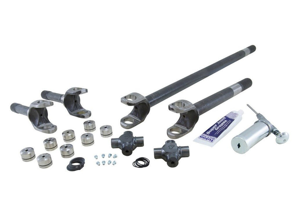 Yukon 4340 Chromoly Dana 44 Front Axle Kit w/ Yukon Super Joints - '03-'06 TJ Rubicon
