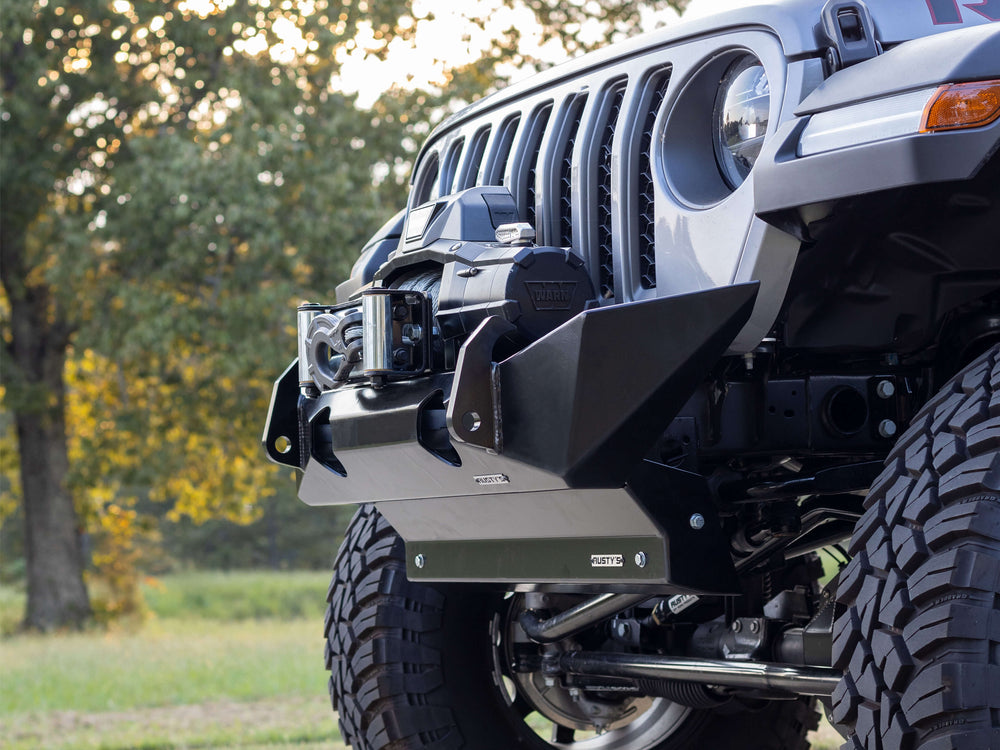Rusty's Off Road Products - Rusty's Bumper - Trail Front Bumper w/ Integrated Fog Light Mounts- (JL,JT)