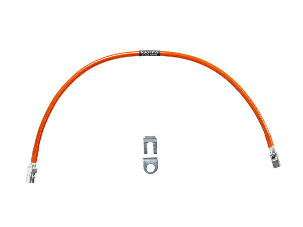 Rusty's Off Road Products - Rusty's Brake Hoses - Stainless Steel - Rear - 1/4