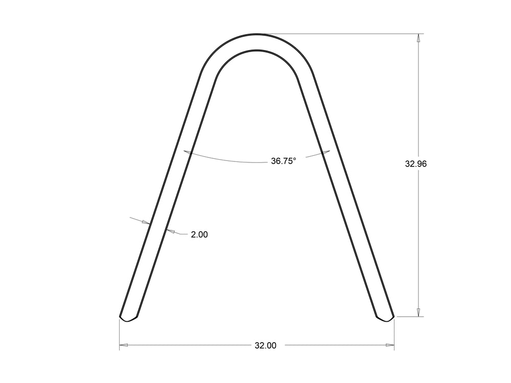 Rusty's Off Road Products - Rusty's Bumper - Stinger - Hoop
