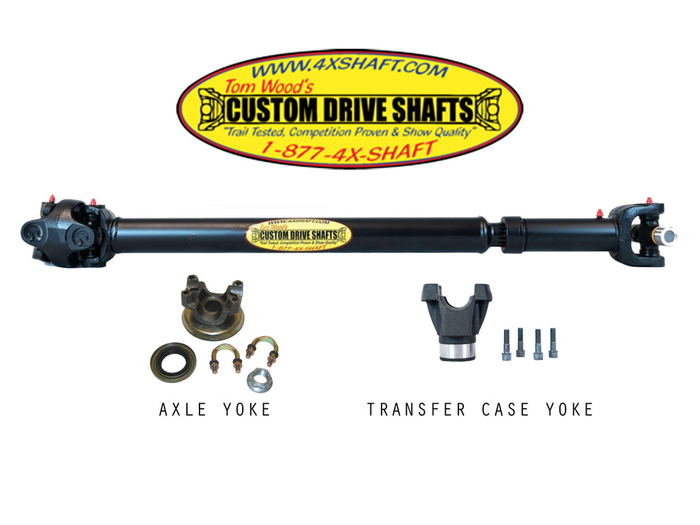 Tom Woods Custom Driveshafts - Rusty's Front Driveshaft Conversion - WJ & ZJ