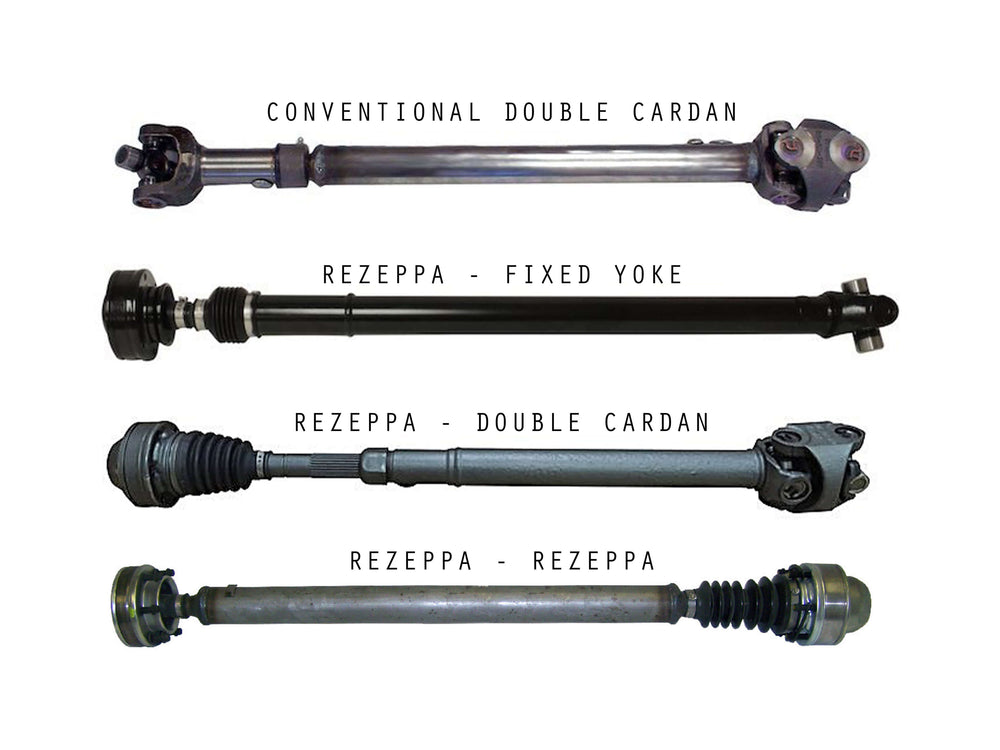 Tom Woods Custom Driveshafts - Rusty's Front Driveshaft Conversion - WJ & ZJ