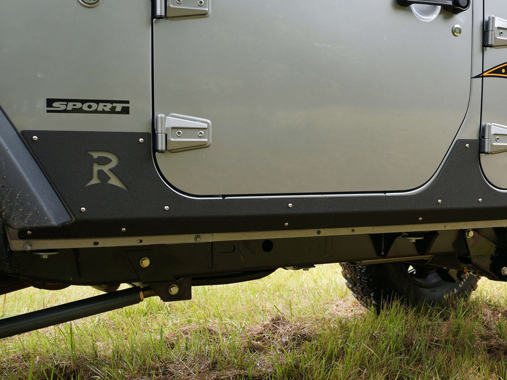 Rusty's Off Road Products - Rusty's JK Rocker Sliders - 2-Door - 07-18