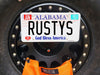 Rusty's Off Road Products - Rusty's License Plate Relocation Bracket - JL Wrangler