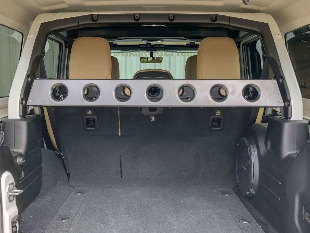 Rusty's Off Road Products - Rusty's Rear Cargo Basket - JL Wrangler