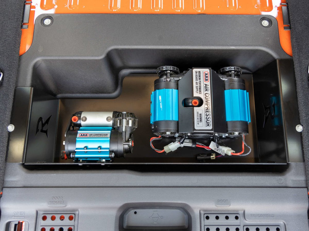 Rusty's Off Road Products - Rusty's Rear Compressor Mount - JL Wrangler