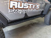 Rusty's Off Road Products - Rusty's Sheetmetal Rocker Armor - 2018 and Later JL Wrangler 4-Door