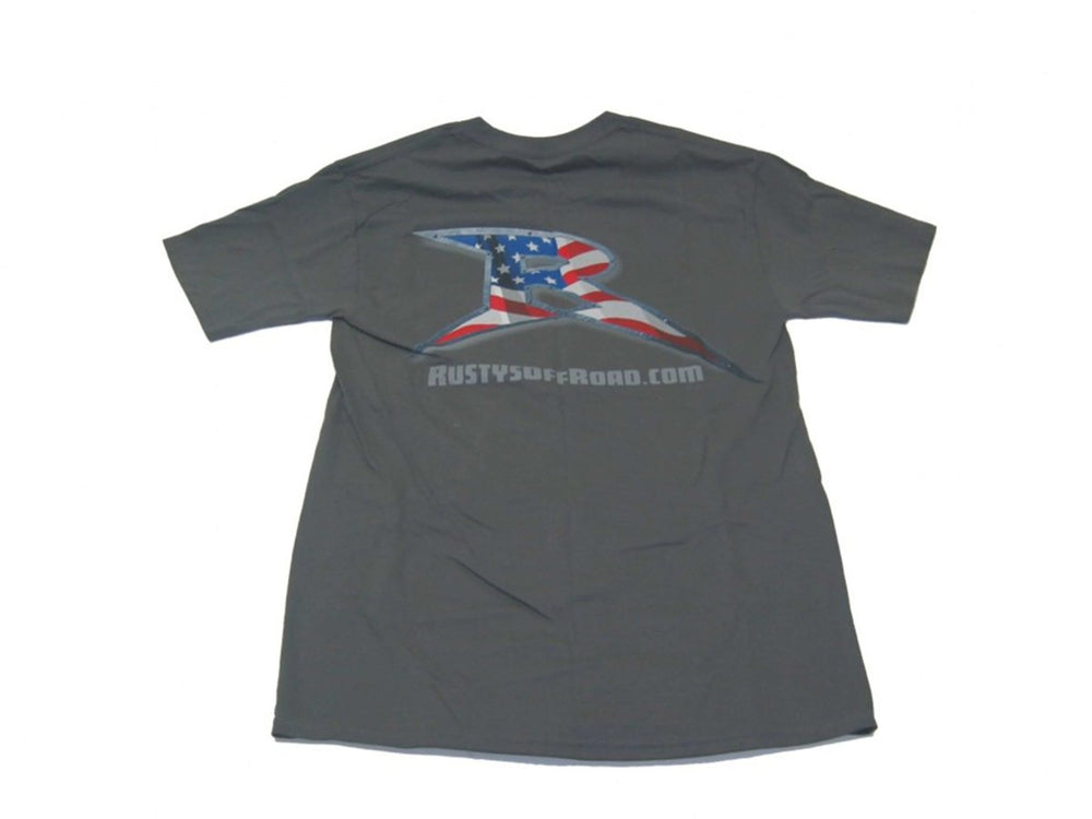 Rusty's Off Road Products - Rusty's Short Sleeve American Flag 