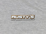 Rusty's Off Road Products - Rusty's Short Sleeve Heather Gray 