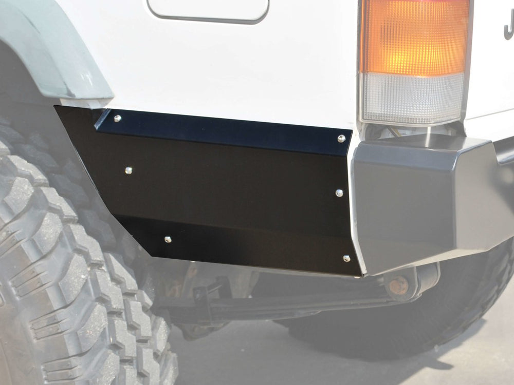 Rear Guard Rabbitbottom Rusty's Side Guards - '97-'01 XJ Rear Lower Quarter Panel Guards