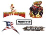 Rusty's Off Road Products - Rusty's Sticker Package