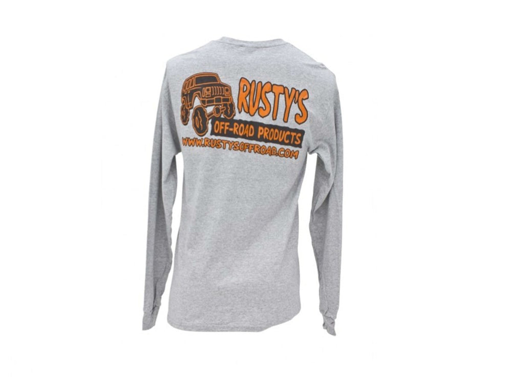 Rusty's Off Road Products - Rusty's Vintage Grey Long Sleeve T-Shirt