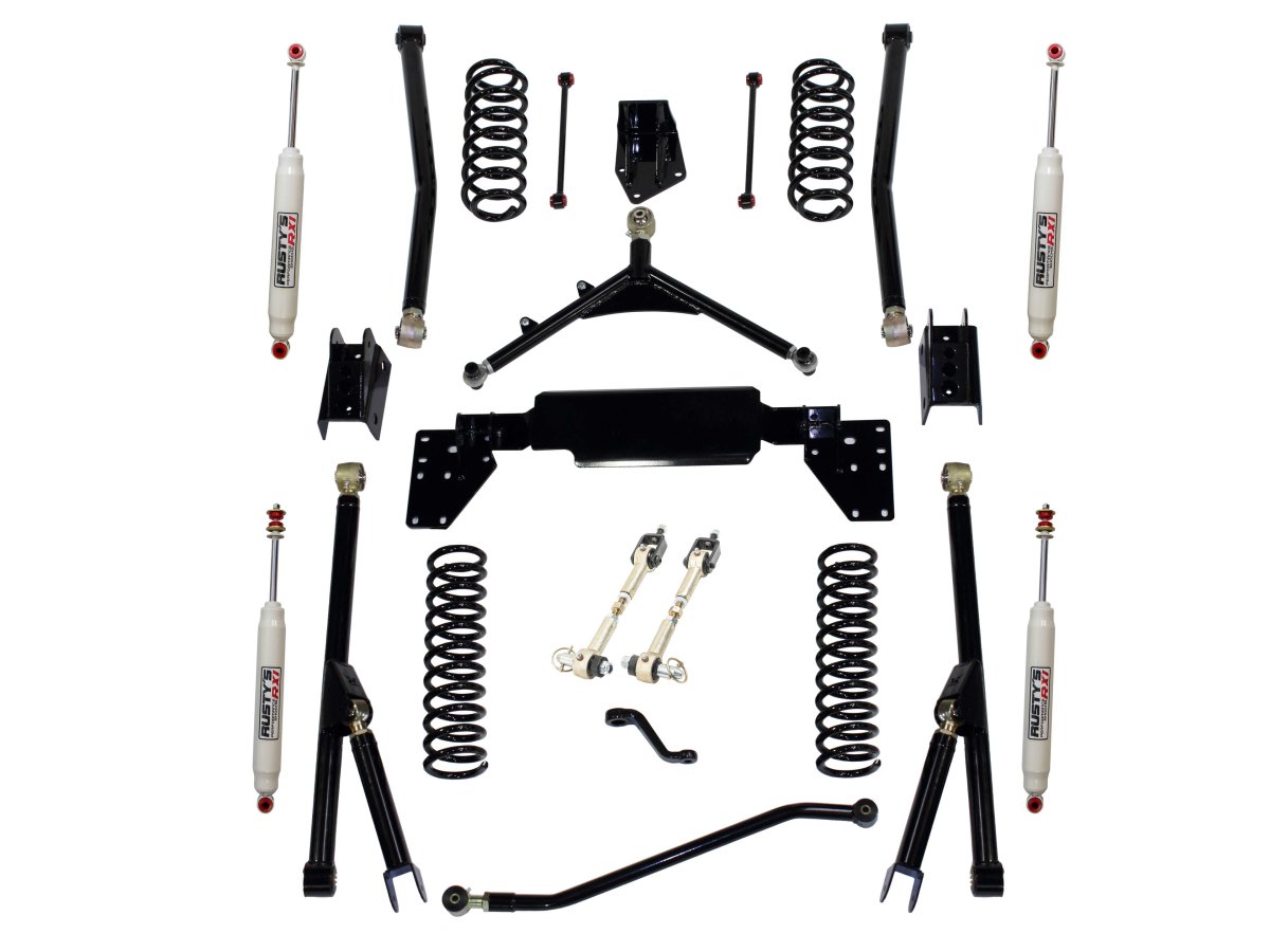 Rusty's WJ Grand Cherokee 4.5 Long Travel Kit – Rusty's Off-Road Products