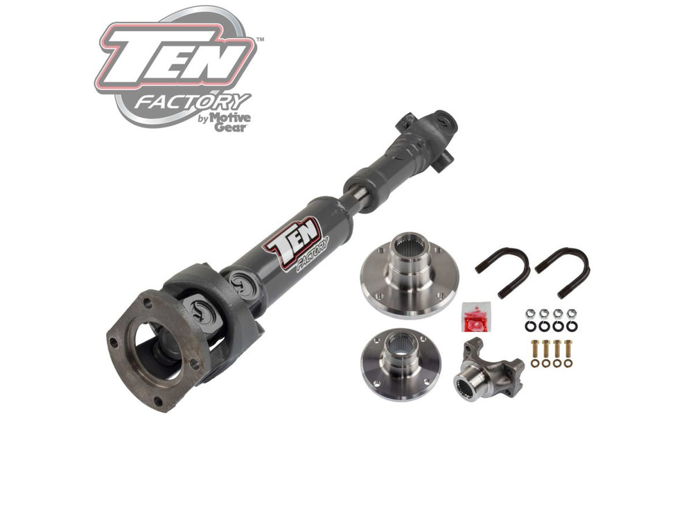 Ten Factory - TEN Factory JK 2 Door Rear Driveshaft Kit - 1350 U-Joint Driveshaft