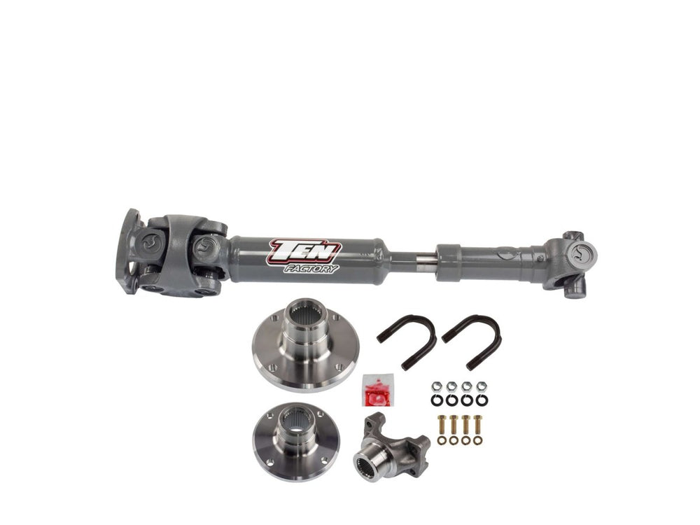 Ten Factory - TEN Factory JK 2 Door Rear Driveshaft Kit - 1350 U-Joint Driveshaft