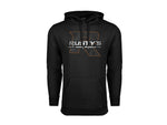 Rusty's Black Topo Pullover Hoodie
